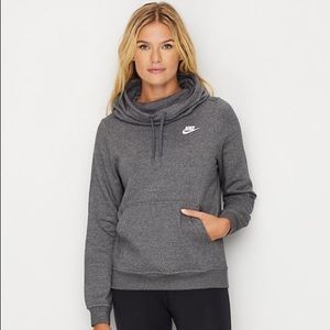 Nike Women’s Grey Cowlneck hoodie